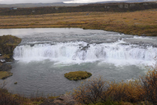 Island, Faxi (Vatnsleysufoss) Wasserfall