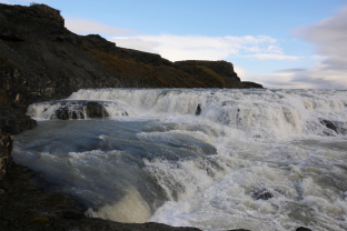 Island, Gullfoss Wasserfall