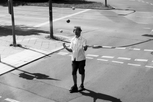 Berlin, Tiergarten, Jongleur